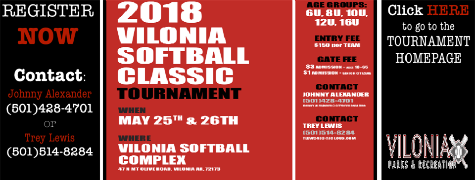 2018 Vilonia Classic Softball Tournament 