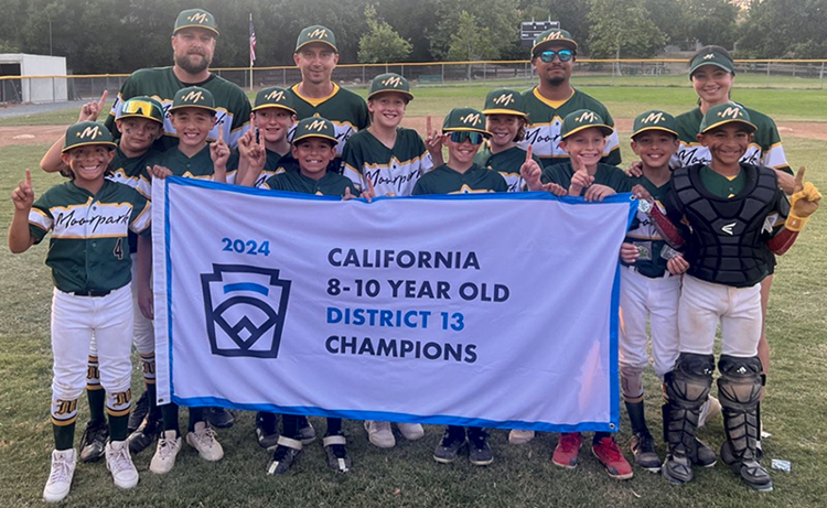 2024 8-10 Year Old District 13 Champions