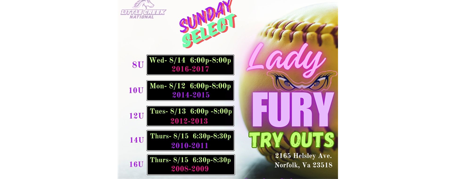 LCN Lady Fury Sunday Select