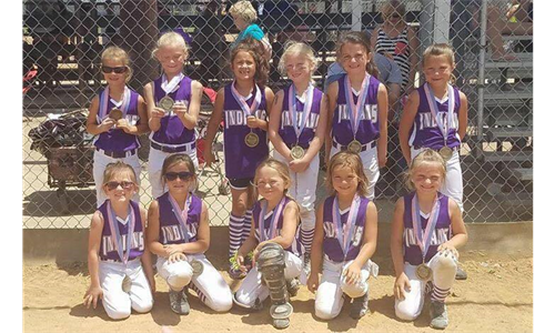 5th Place at State for PNGSL 6U Indians! 