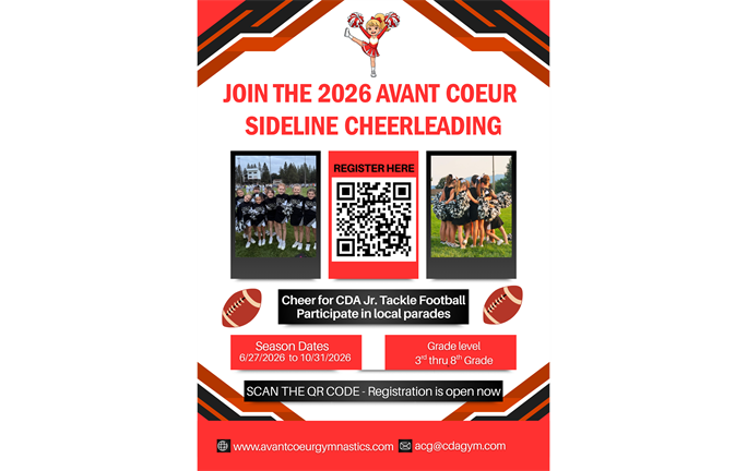 2026 AVANT COEUR SIDELINE CHEERLEADING