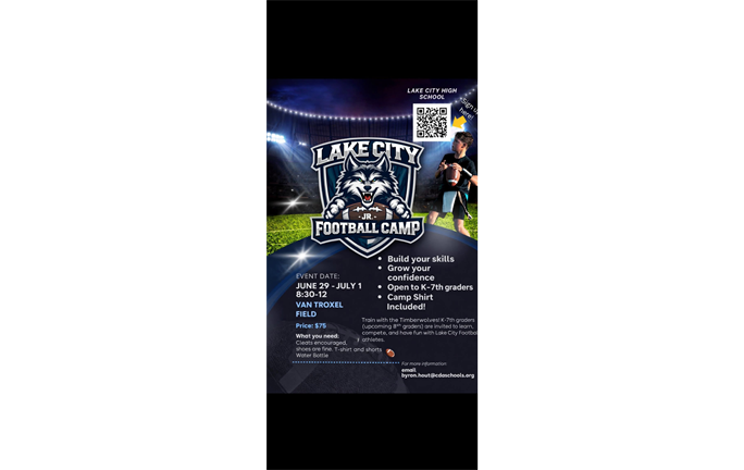 Lake City High School Football Camp