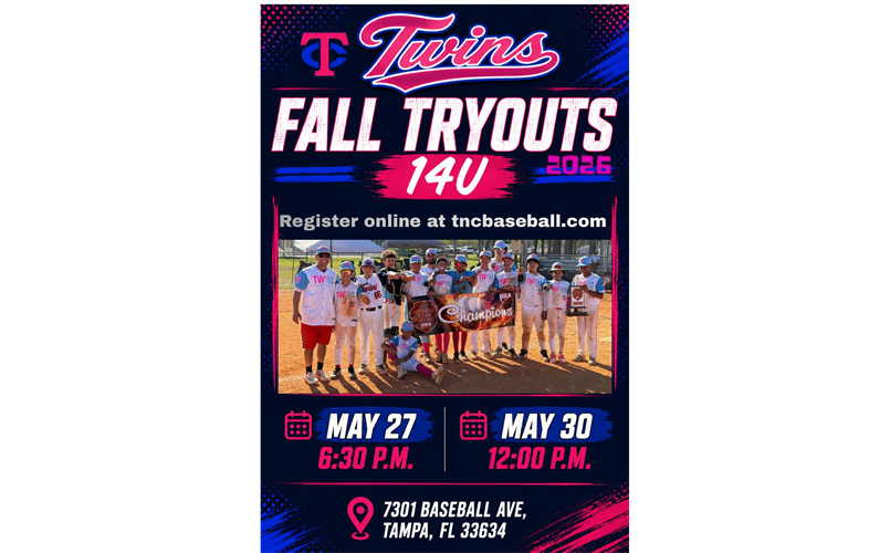 Fall 2026 14U Select tryouts