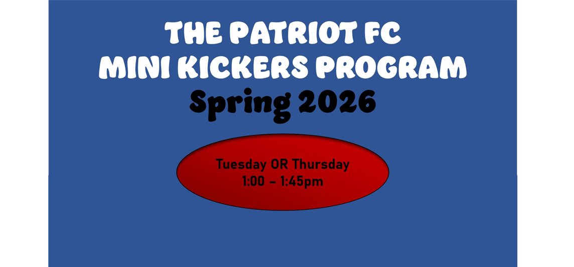 The Patriot FC Mini Kickers 2026