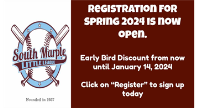 Registration for Spring 2024 Is Now Open!