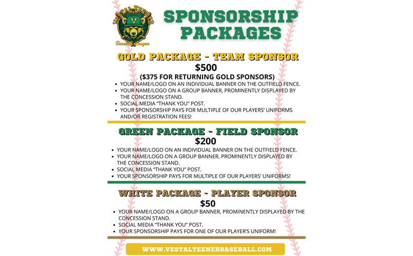 Sponsorship Packages