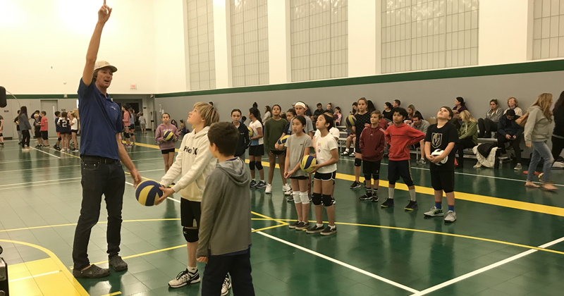 Volleyball Clinic with VolleyOC