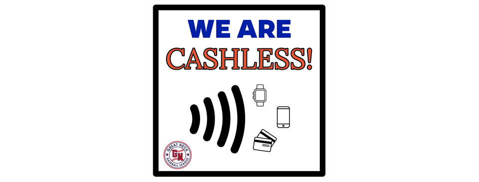 We are going CASHLESS in concessions! 