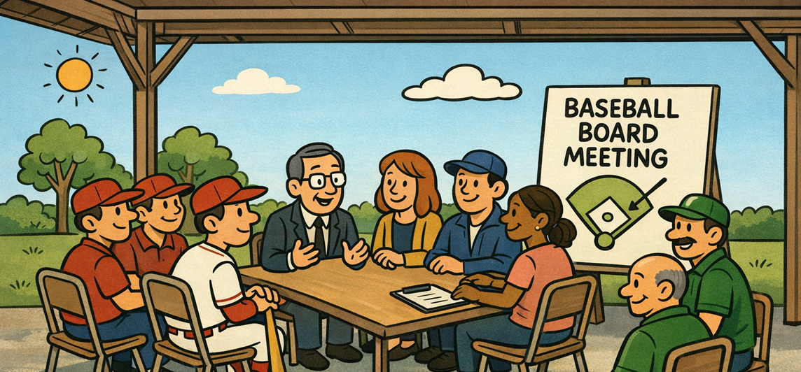 Next Board Meeting: TBD, 6pm at Memorial Park Pavilion