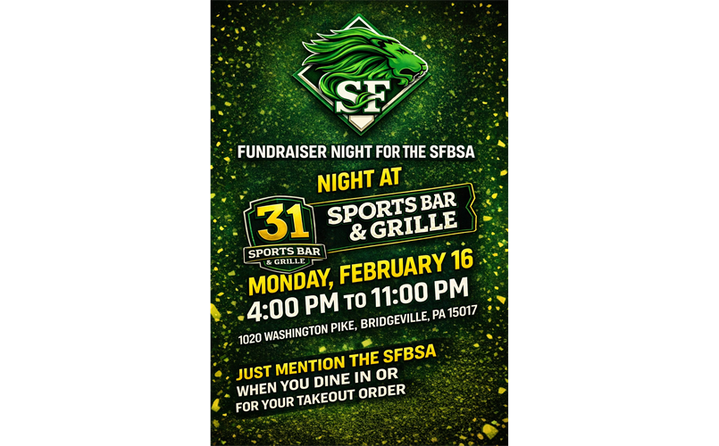 Fundraiser Night at 31 Sports Bar & Grille!