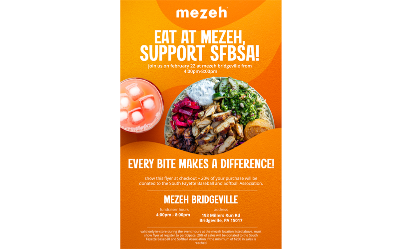 Mezeh Fundraiser!