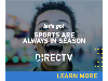 Welcome to DirecTV as a sponsor!