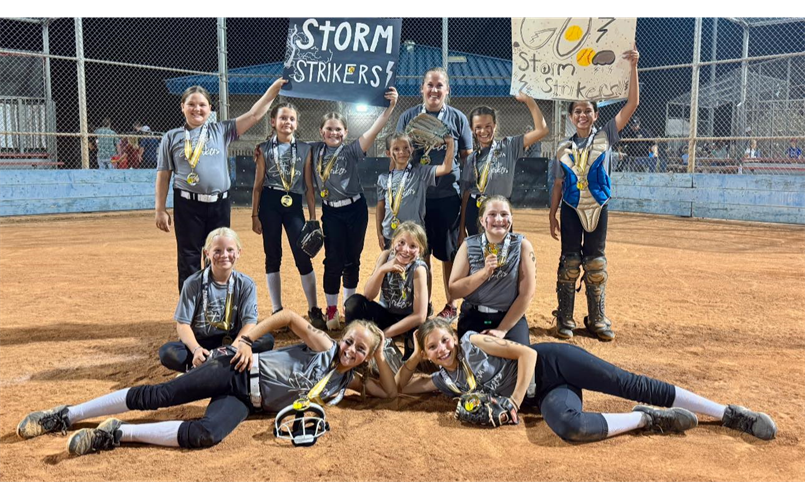 Our '25 Minors Softball Champs..the Storm Strikers!