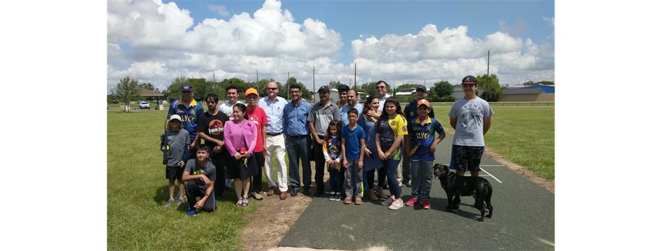 Ribbon Cutting at Four Corners Cricket Fields