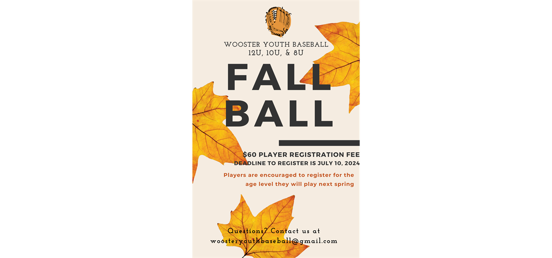 Fall Ball Registration 
