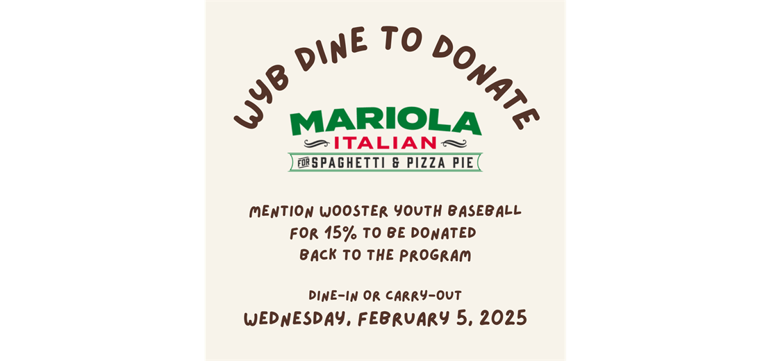 Mariola Italian Dine to Donate