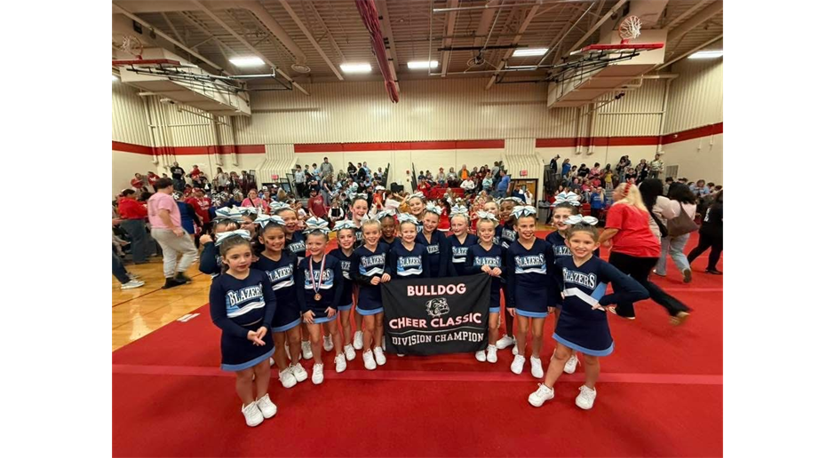 Mites 2025 Cheer Bulldog Classic CHAMPS