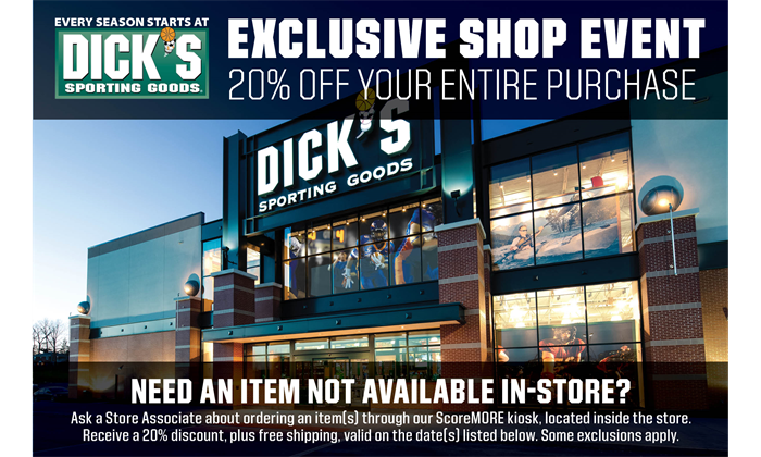 DICK'S Shopping Event 2024