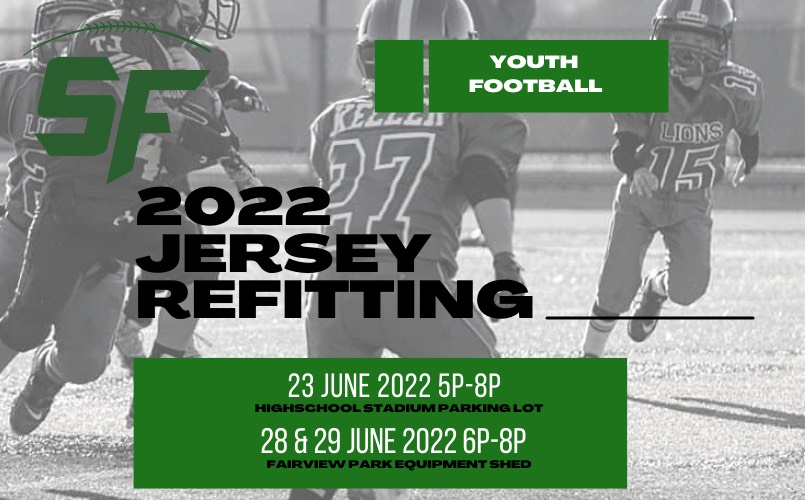 ATTENTION: 2022 JERSEY REFITTING DATES