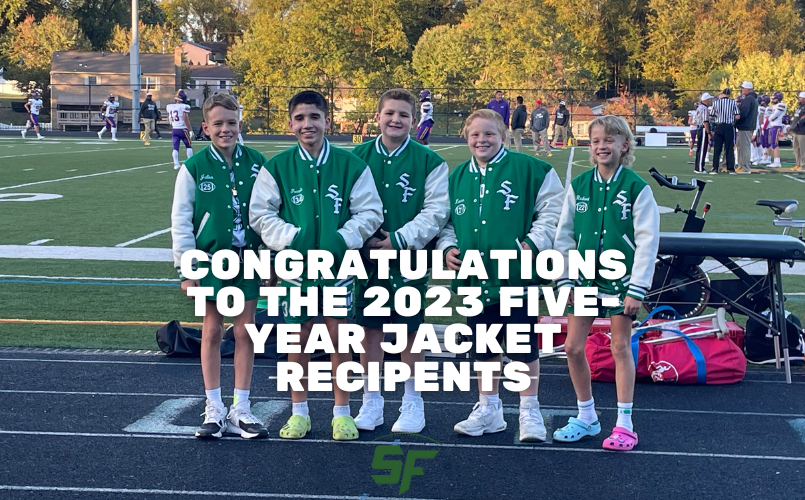 CONGRATULATIONS TO THE 2023 5 YEAR JACKET RECIPENTS