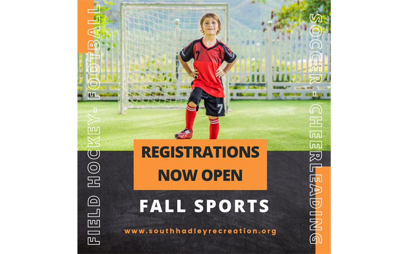 Fall Sport Registrations Open
