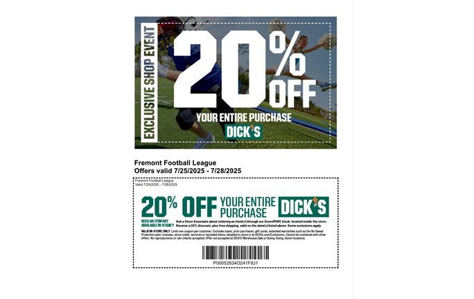 Dick’s Discount