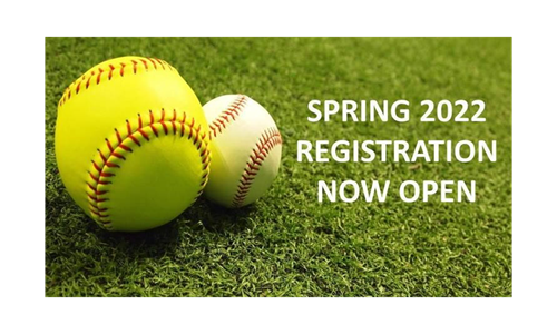 2022 Baseball / Softball Registration is Now Open!!