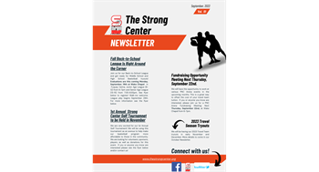 Strong Center Basketball Newsletter - Sept 2022
