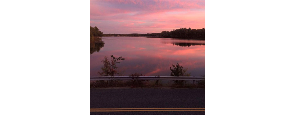 Willett Pond at Sunset