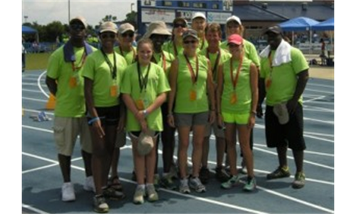 Coaches and Volunteers at Nationals