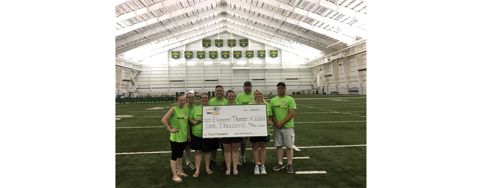 Packers Donate $1K to the Thunder