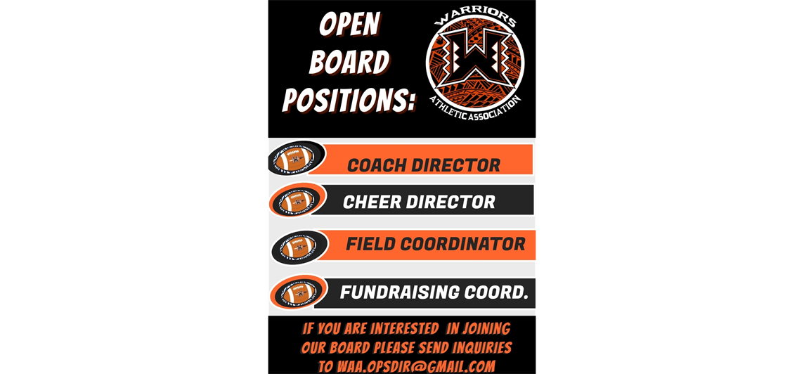 Join our board...