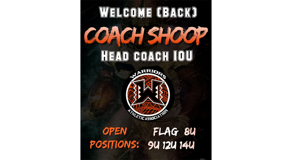 Welcome  back Coach Shoop