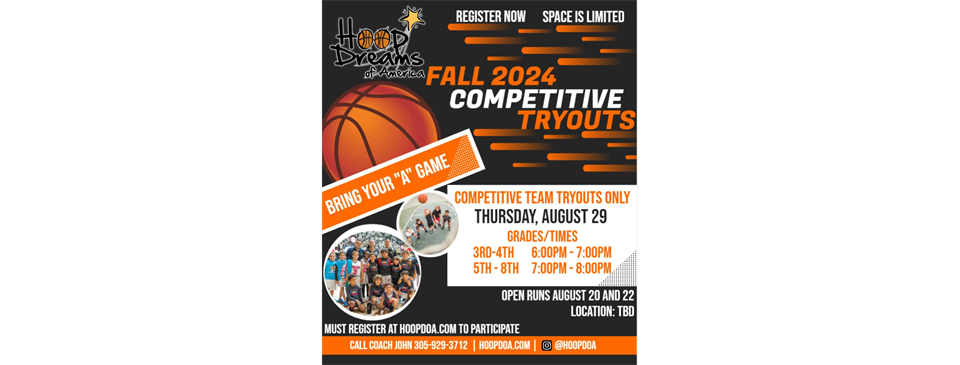 HD Competitive Tryouts