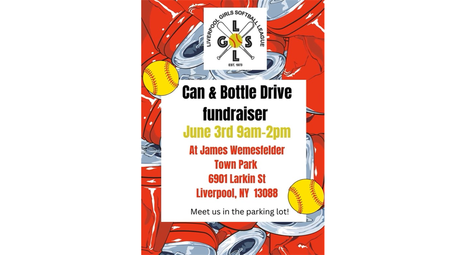 Bottle and Can Drive - June 3rd 