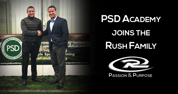 PSD Academy Joins the Rush Soccer Family