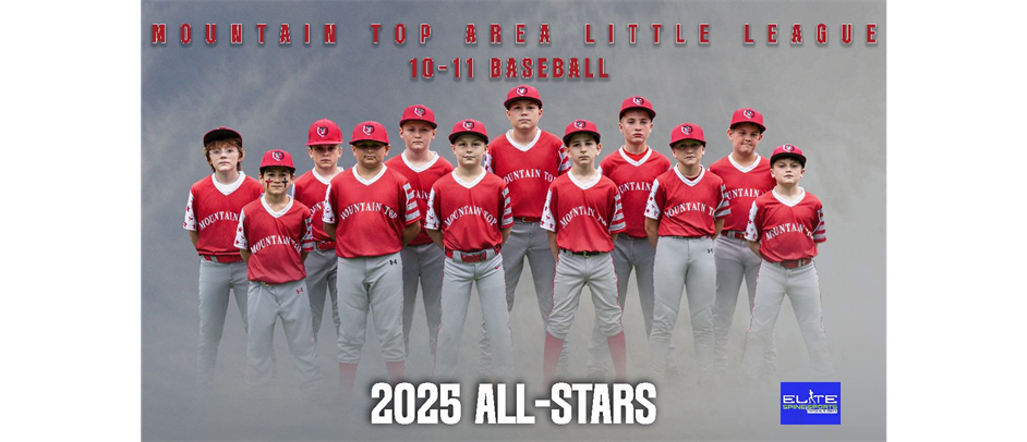 2025 9-11 Baseball All Stars
