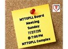 Next Board Meeting