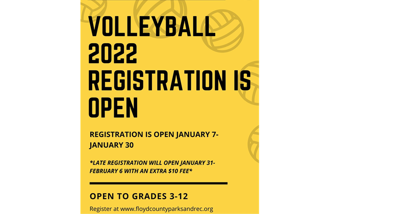 Volleyball Registration 2022