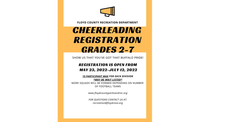 Cheerleading Registration