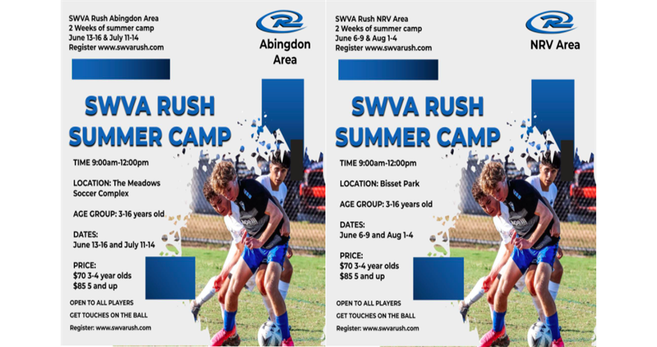 SWVA Rush Summer Camp Series