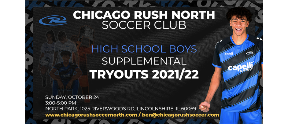 High School Boys Supplemental Tryouts 2021/22