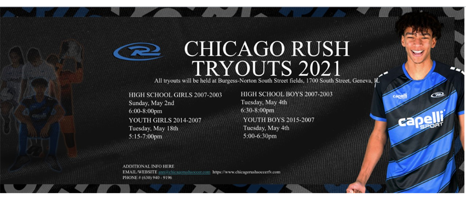 Tryouts Available Year Round