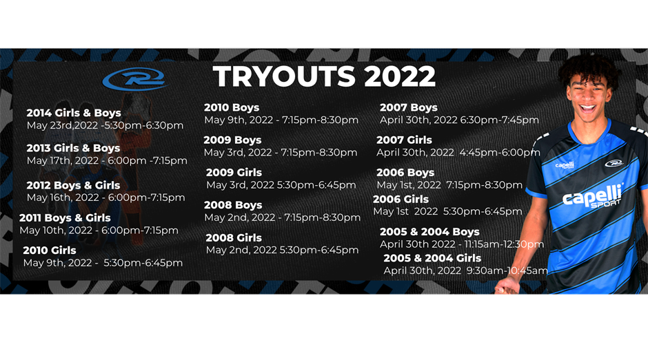 Competitive Tryouts '22/'23 Click to Register!