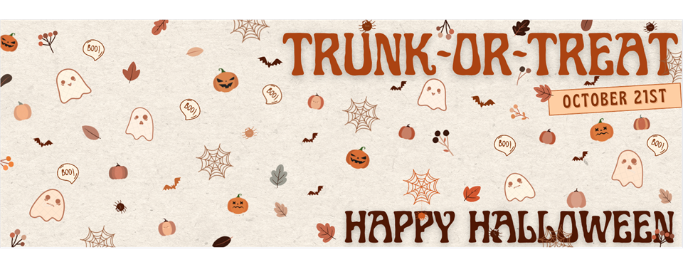 Trunk-Or-Treat 10/21