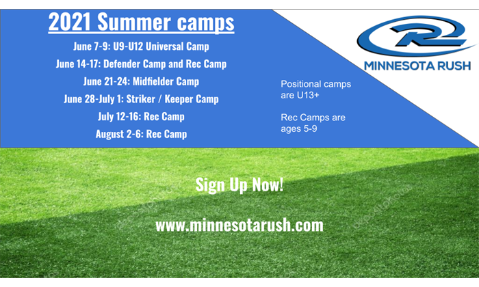 2021 Summer camps- Register now