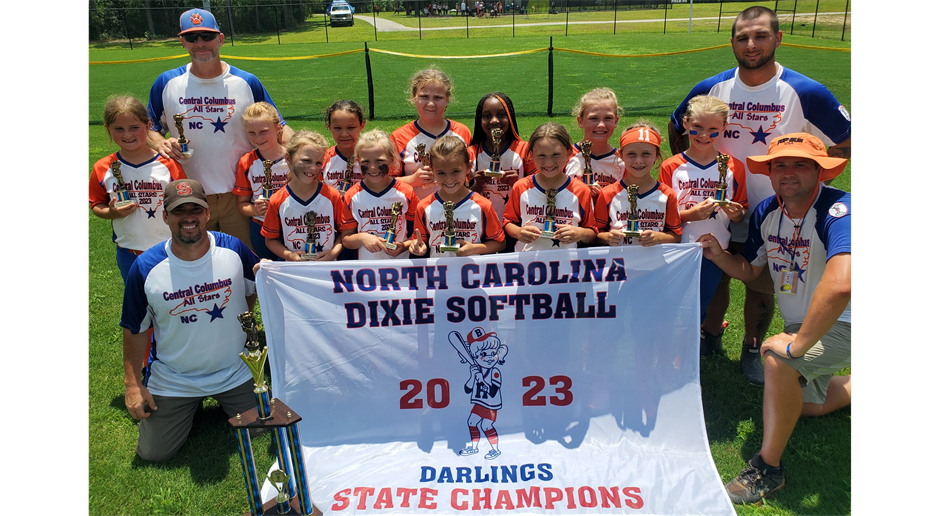 2023 NC Dixie Softball Darlings State Champs