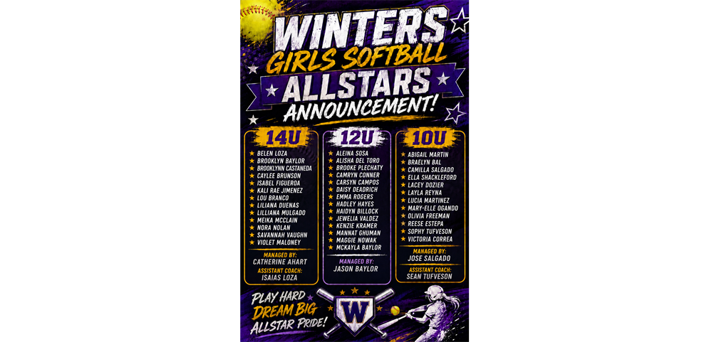 2026 Softball Allstars