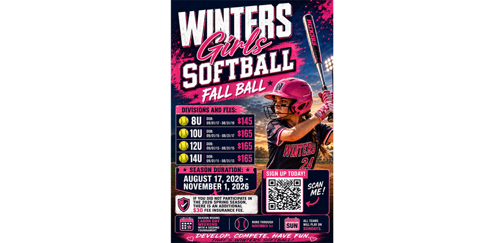 2026 Softball Fall Ball