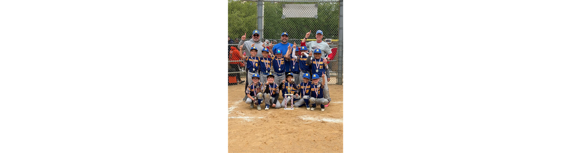 Memorial Day Champs - Mustangs 8U
